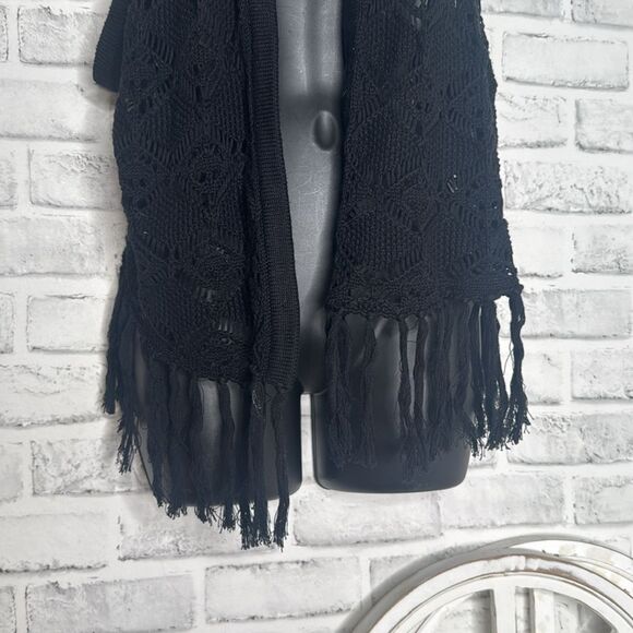 Torrid Pointelle Fringe Open Vest Size 3 3X - Picture 5 of 11
